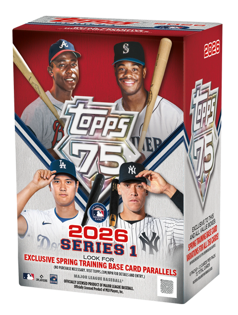 2026 Topps Series 1 Baseball Blaster Value Box