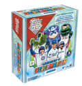 Top-down view of a sealed 2026 baseball trading card celebration mega box with colorful team logos and graphics