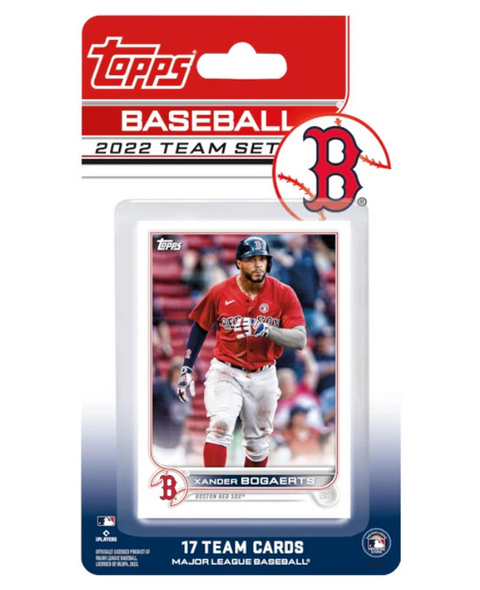 2022 Topps Baseball Team Set - Boston Red Sox