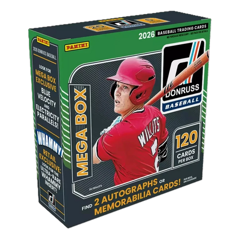 2026 Panini Donruss Baseball Mega Box — Trading Card Case