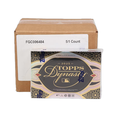 2025 Topps Dynasty Baseball Hobby 5-Box Case