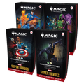 Commander deck box featuring Toreka Altrincham artwork with Marvel Super Heroes characters on a dark background