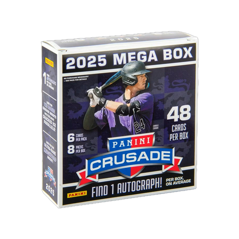 2025 Panini Crusade Baseball Mega Box – Sealed Case