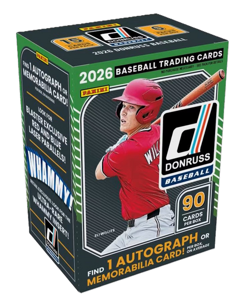 2026 Panini Donruss Baseball Hobby Blaster Box (Presale)